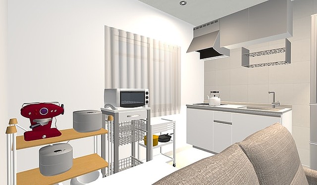 悩み相談 賃貸の幅狭キッチンを使いやすくしたい 予算5万円で家具 小物の提案 ライブドアニュース