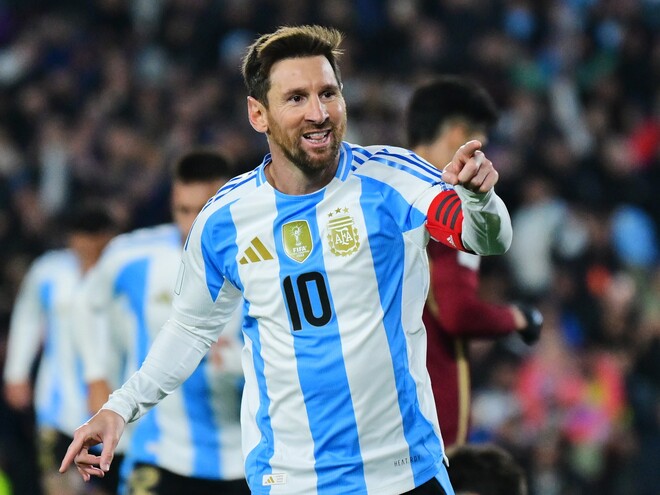 新ホームユニが話題を呼んでいるアルゼンチン。（C）Getty Images