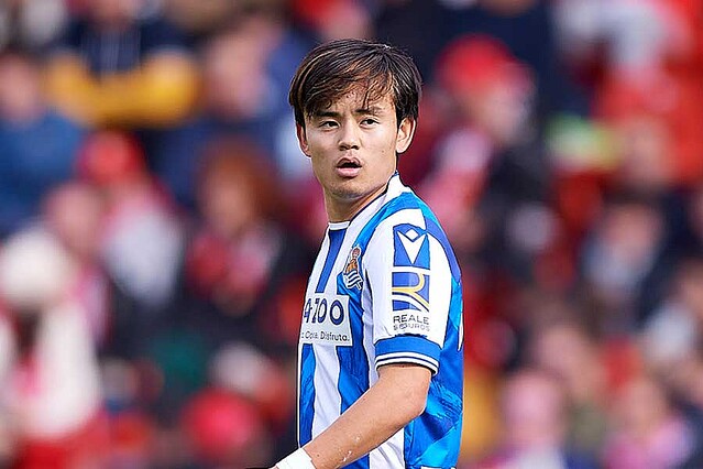 先発出場でゴールに絡んだ久保建英【写真：Getty Images】