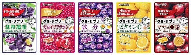 美味しく栄養も摂取できるおやつ感覚サプリメント