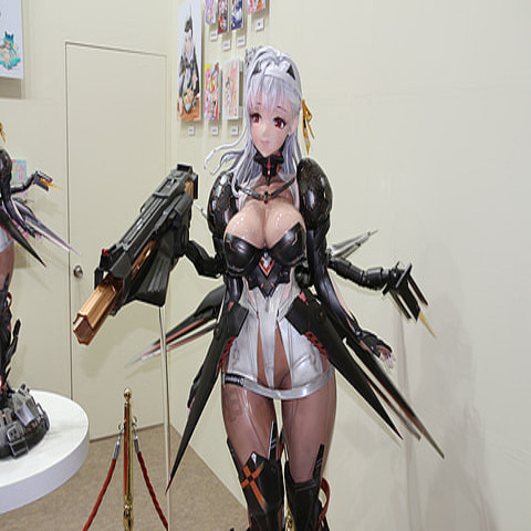 NIKKE」モダニアの等身大フィギュアが登場！【#ニコニコ超会議2024