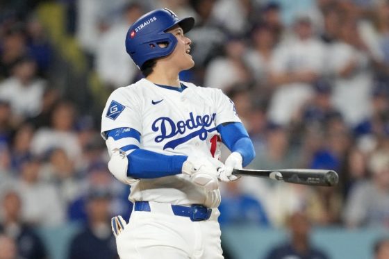 3本目の本塁打を放ったドジャース・大谷翔平【写真:ロイター】