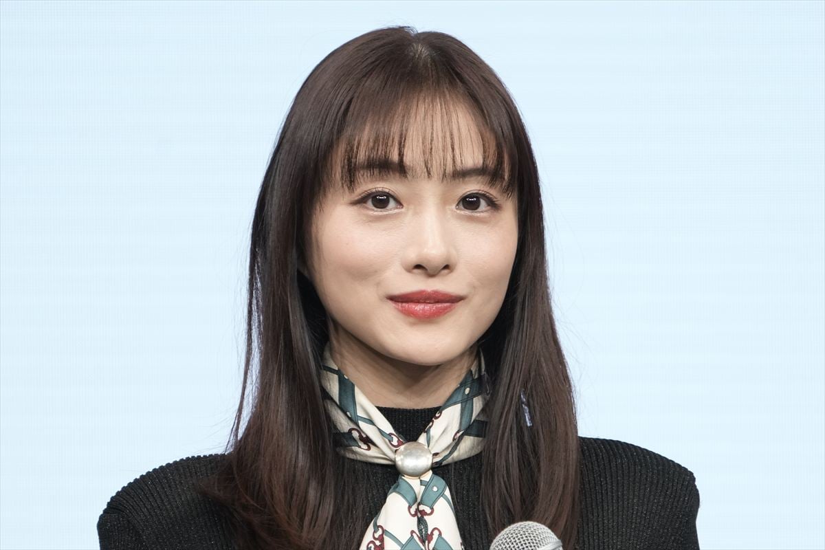 石原さとみさん(2026年1月27日撮影、時事通信フォト)