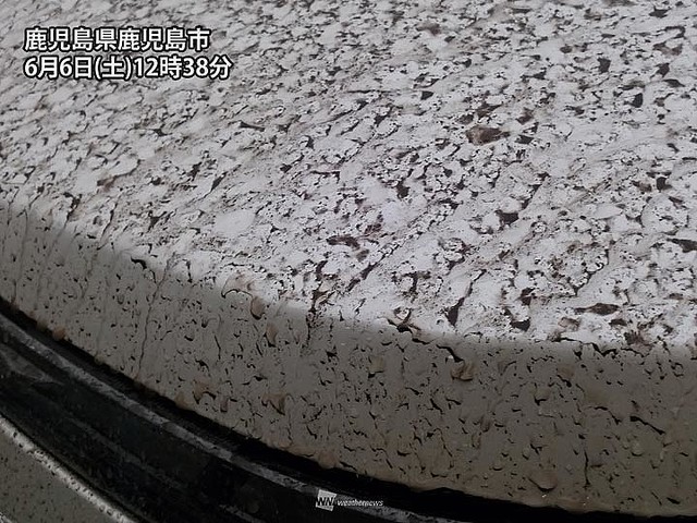 鹿児島 桜島で噴火 鹿児島市は灰混じりの雨に ライブドアニュース