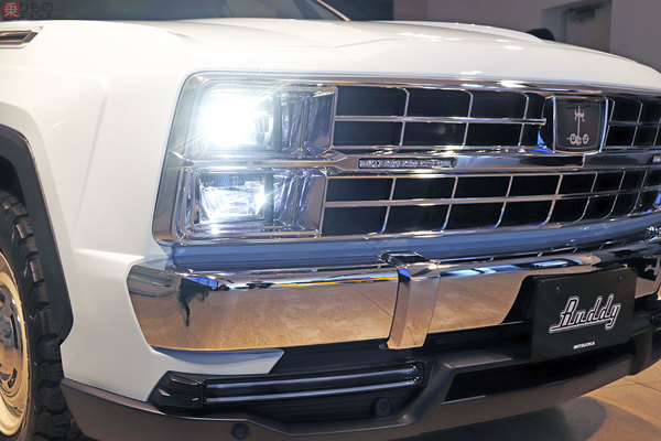 なぜ今 ビンテージのアメ車風 なのか 話題の光岡suv バディ 公開 四角い車に自信 ライブドアニュース