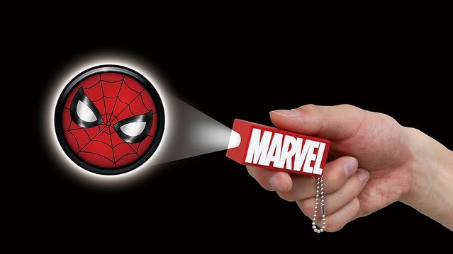 Marvelヒーローたちのアイコンを投影 タカラトミーアーツ ガチャ マーベルロゴ プロジェクションキーホルダー2nd ライブドアニュース