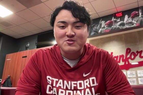 オンライン取材に応じたスタンフォード大・佐々木麟太郎（画像はスクリーンショット）