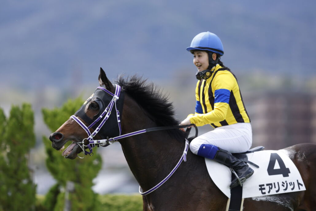 4歳上2勝クラス・モアリジットと古川奈穂騎手