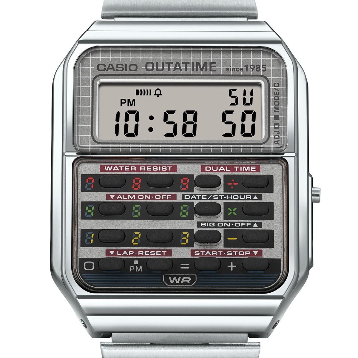 5109★CASIO/カシオ ユニバーサル カレンダー アラームクロノグラフ 79CS-51 メンズ腕時計 クォーツ 時の記念日にカシオが思い出す「あの頃の当たり前」 | CASIO