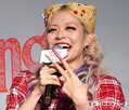奇抜なバレンタインヘアを披露したエルフ・荒川 （C）ORICON NewS inc.