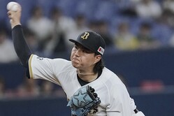  オリックス・山口廉王(C)Kyodo News 