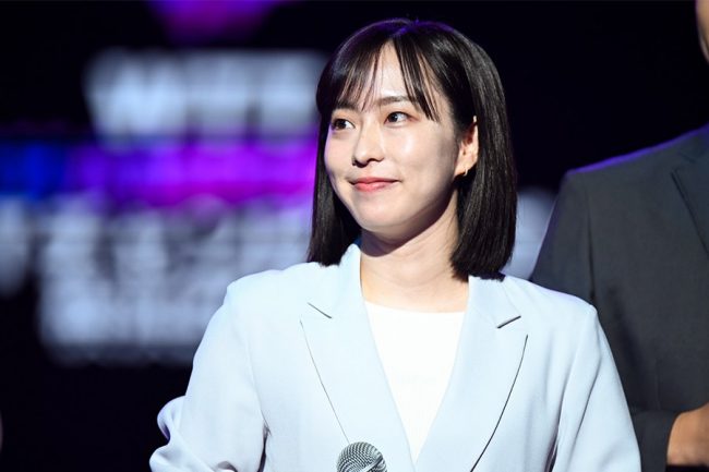 石川佳純さん【写真：中戸川知世】