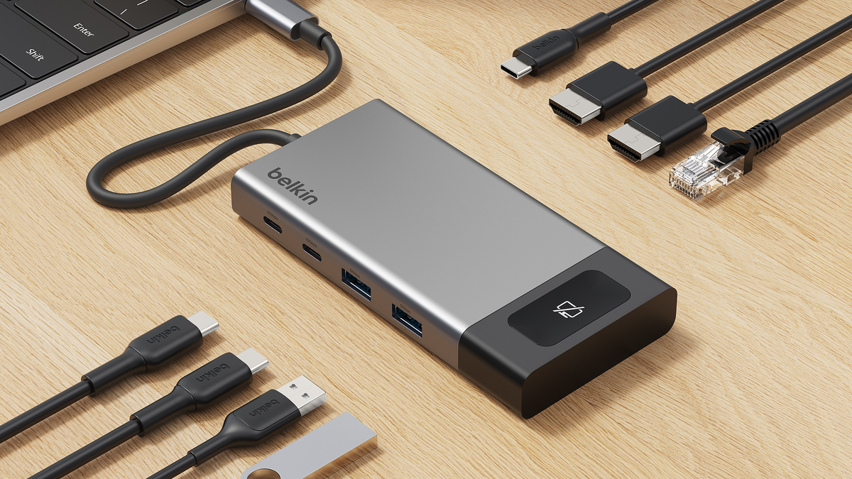 Belkin Connect 8��ー�� �ǥ奢��ǥ����ץ쥤�б� USB-C �ϥ֡�INC027�ˤϡ���󥿥å��ǳ�����˥�ー���Ϥ���Ǥ���֥ǥ����ץ쥤�ץ饤�Х�ー�ܥ���פ���ܡ��ǥ奢��4K 60Hz���ϡ�����100W���š�10Gbps��ー��ž�����б�����8-in-1�ϥ֡����ʤ�1��5,645�ߡ�3ǯ�ݾ��դ���