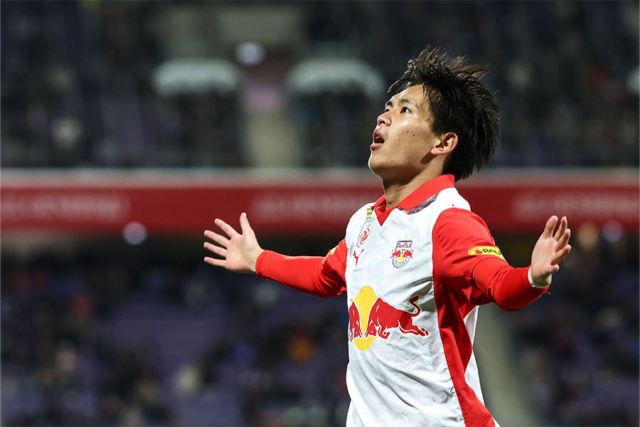 レッドブル・ザルツブルクの北野颯太【写真：アフロ】