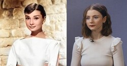 Audrey Hepburn Hmarskiy II, CC BY-SA 4.0 <https://creativecommons.org/licenses/by-sa/4.0>, via Wikimedia Commons | Thomasin McKenzie AMFM STUDIOS LLC, CC BY 3.0 <https://creativecommons.org/licenses/by/3.0>, via Wikimedia Commons