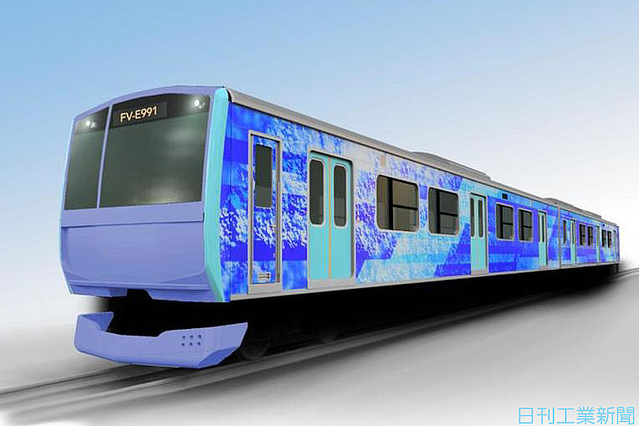 燃料電池ハイブリッド試験車両イメージ