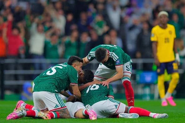 メキシコ代表はベスト16に進出したものの…… photo/Getty Images
