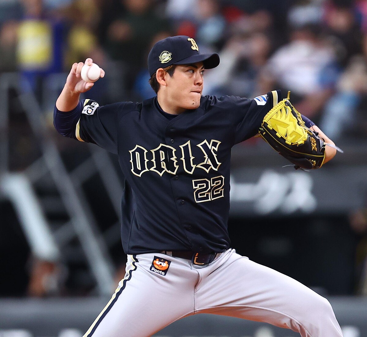 日本ハム戦に先発する九里（撮影・中島達哉）