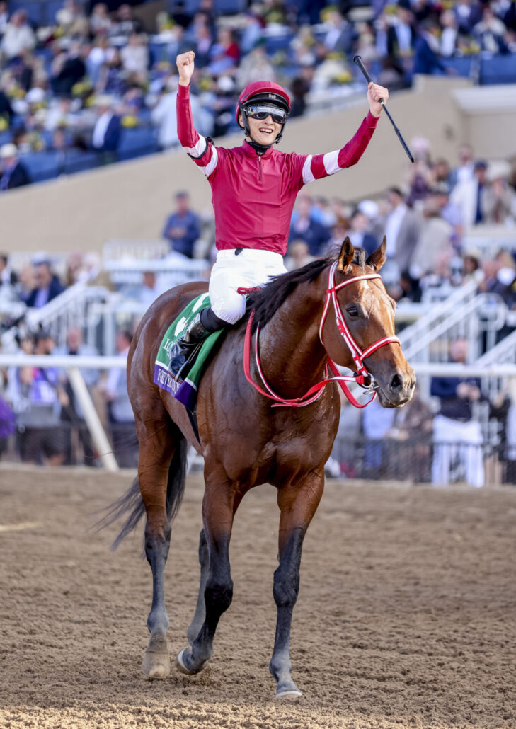 世界50枚限定 フォーエバーヤング ブリーダーズカップクラシック 坂井瑠星 BCクラシック】フォーエバーヤング、世界制覇。坂井瑠「馬に感謝、全て