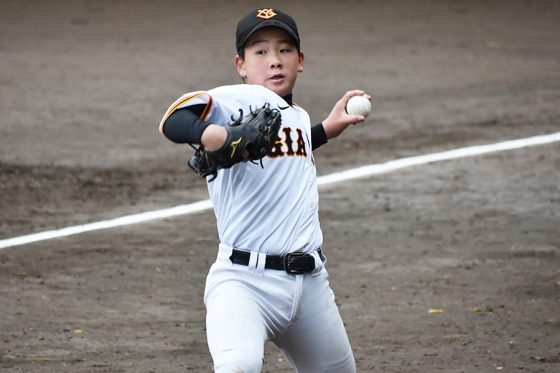 巨人ジュニア・香川幹大【写真:高橋幸司】