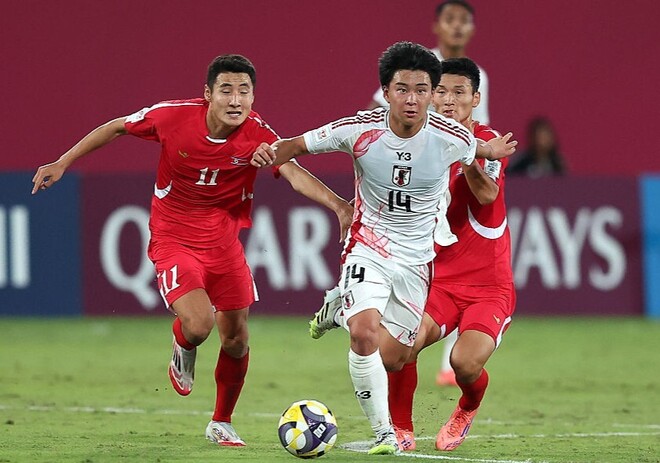 試合はPK戦の末にU-17日本代表が北朝鮮を撃破した。(C)Getty Images