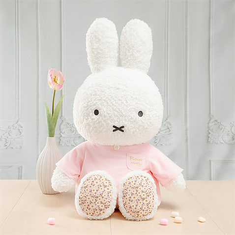 フラワーミッフィー】「Flower Miffy おおきなほわほわ