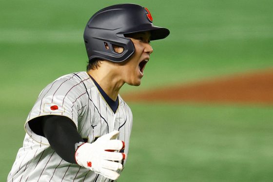 WBC前回大会でMVPに輝いた大谷翔平【写真:ロイター】