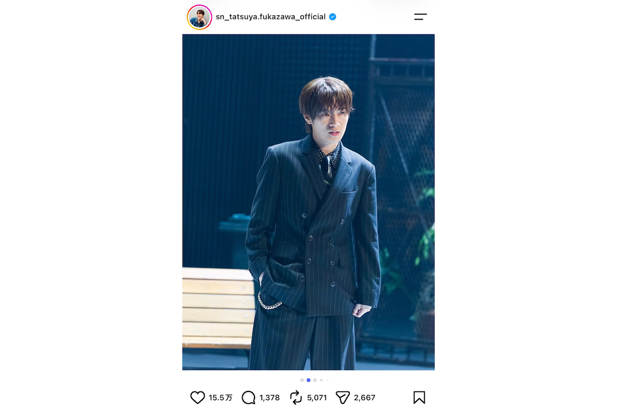 Snow Man 深澤辰哉＆渡辺翔太 “ビジュが爆発”なMVオフショに「本気出し