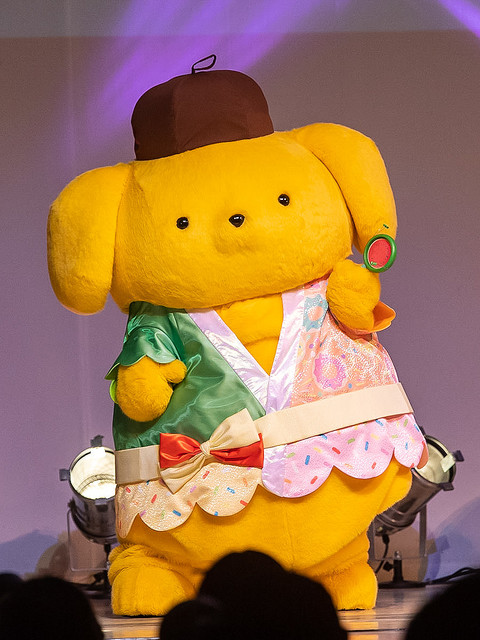 ポムポムプリン2021年夏 ピューロランド マスコット 新品未開封】ポムポムプリン 2021年夏 ピューロランド マスコット