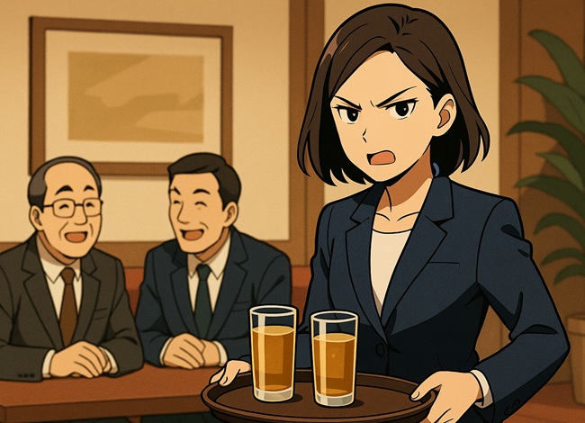 社長が接待で「女性社員をホステス扱い」 激怒した女性社員は退職