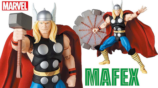 回転ムジョルニア付属！ コミック版ソーがアクションフィギュアに