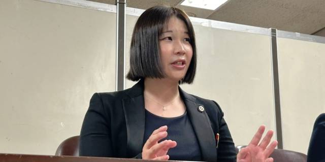法定養育費制度について正しい理解を広めたいと話す近藤姫美弁護士（3月2日 都内／弁護士JPニュース編集部）