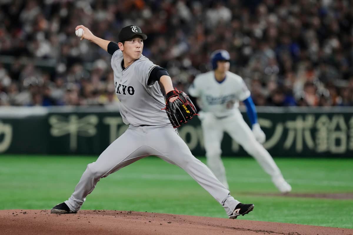 戸郷翔征投手(写真:AP/アフロ)