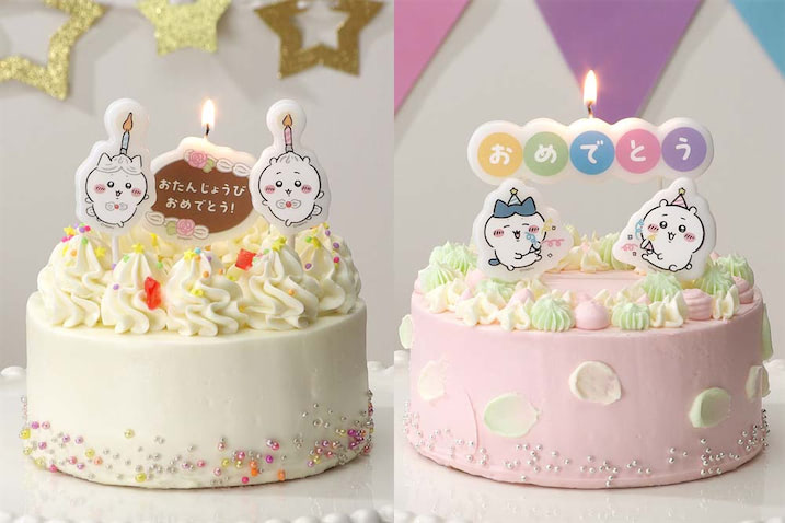 【ちいかわ】ホイップなちいかわとハチワレがお祝い! お祝いキャンドル登場