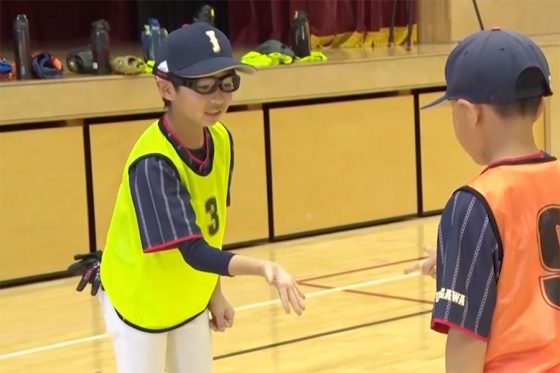 じゃんけん鬼を行う様子【写真:編集部】