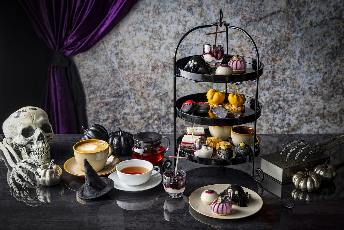 ブラックハロウィンアフタヌーンティー