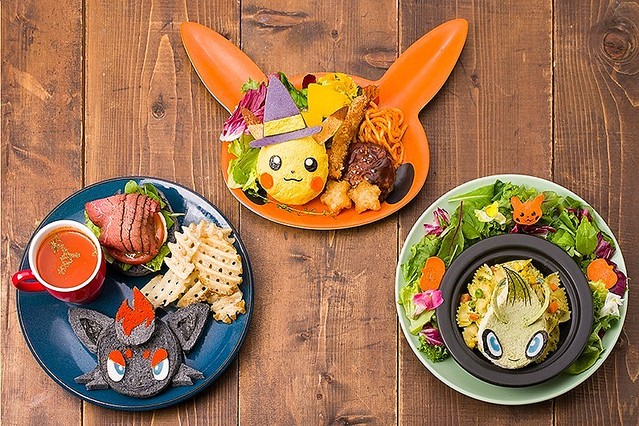ポケモンカフェのハロウィンメニュー、“魔法使い帽子”付きオムライス