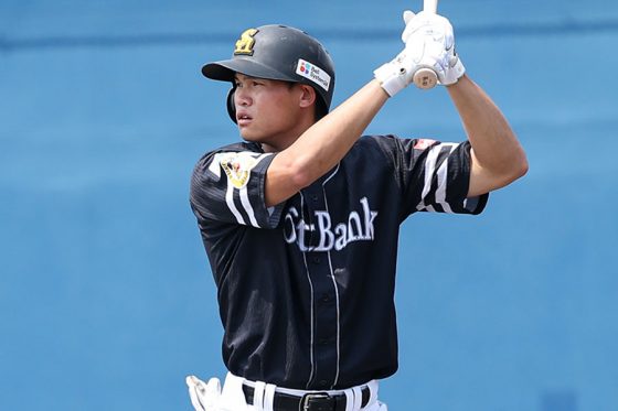 ソフトバンク・笹川吉康【写真：加治屋友輝】