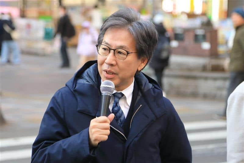 中道改革連合・安住淳共同幹事長（2026年1月27日撮影）