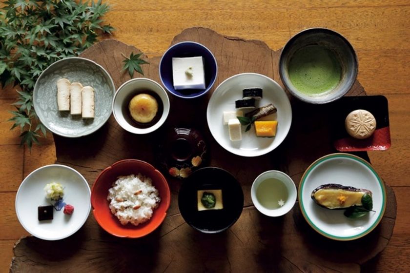 三光院の竹之御所流精進料理、体験会が始動