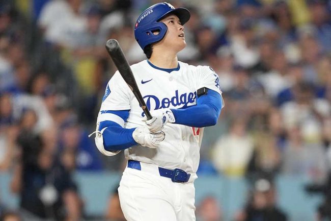 ドジャースの大谷翔平【写真:ロイター】