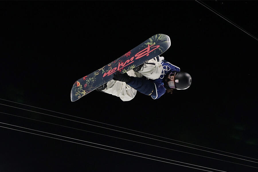 平野歩夢がハーフパイプで堂々の決勝進出 骨折明けの復活劇