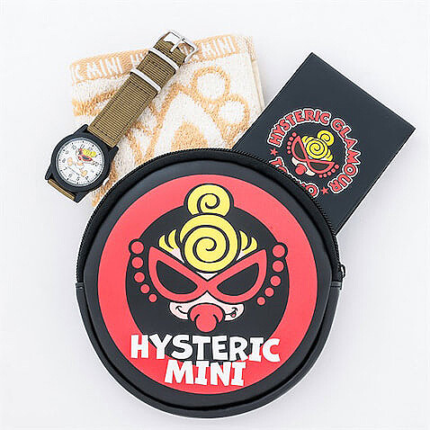 ヒステリックミニ ピンバッジ4個セット HYSTERIC MINI OFFICIAL GUIDE