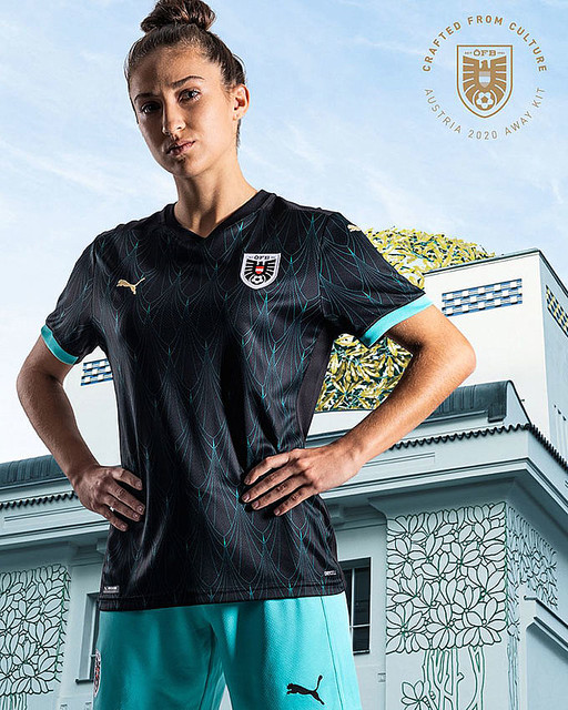 オーストリア代表、EURO2020を戦う「アールヌーヴォー」の新