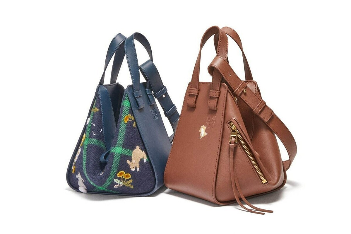 ロエベ×陶芸ユニット「スナ・フジタ」“クジラが泳ぐ”「パズル」バッグ