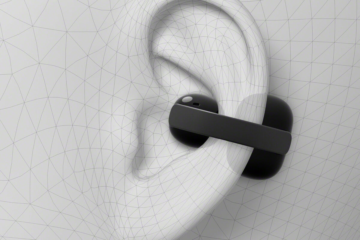 ソニーの「LinkBuds」シリーズ初のイヤーカフ型製品を体験