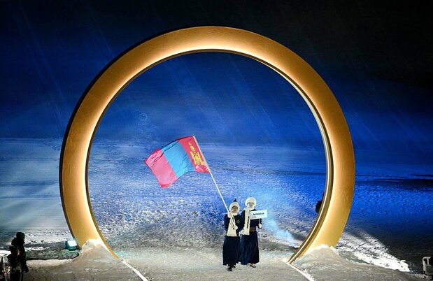 ミラノ・コルティナ五輪開会式 モンゴル選手団の衣装、また評判に