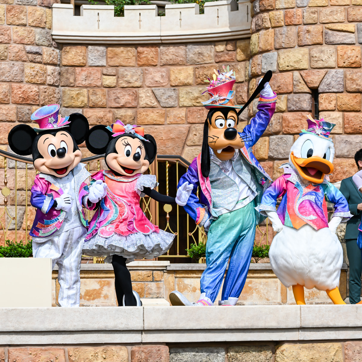 ディズニー ミッキー ドナルド グーフィー ボビンヘッド