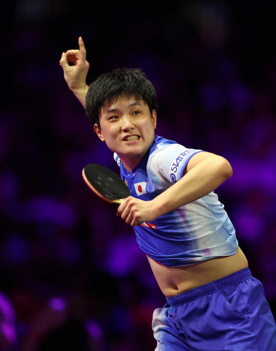 卓球の混合団体ワールドカップ・決勝戦 日本が1―8で中国に完敗