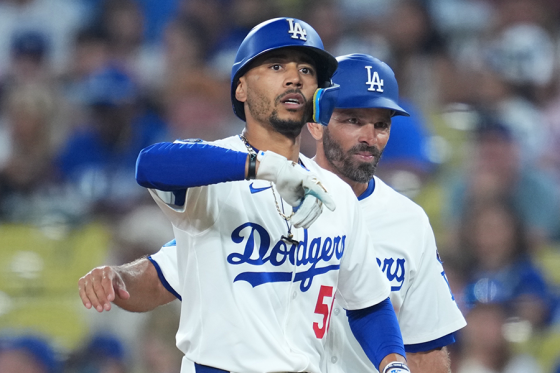 ドジャースのムーキー・ベッツ【写真：イワモトアキト】